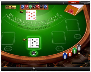 Juego de blackjack online