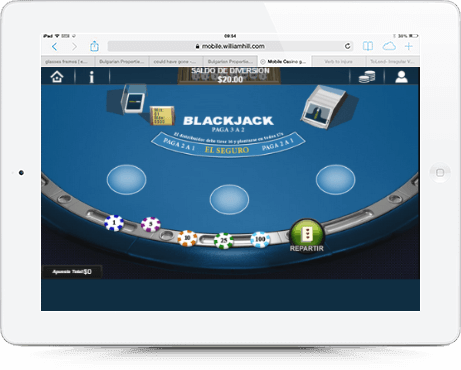 Dispositivos móviles iPad compatibles con apps de casino online