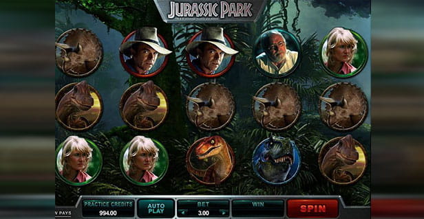 probar el juego Jurassic Par