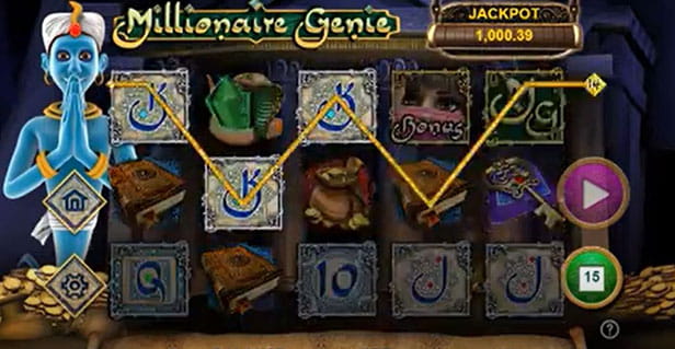 millionaire genie slot juego gratis