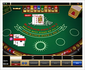 Atlantic City Blackjack de Microgaming