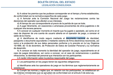 Extracto del Boletín Oficial del Estado con la legislación consolidada.