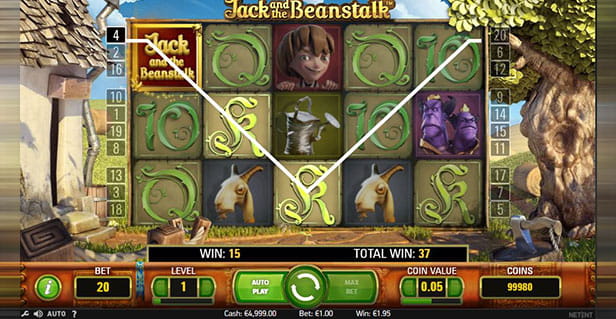 jack and the beanstalk iniciar juego