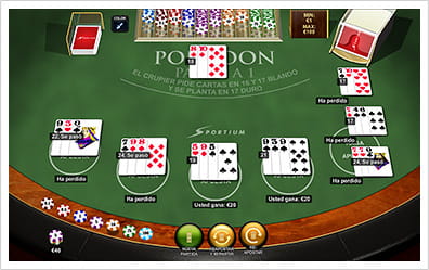 Pontoon es el blackjack inglés