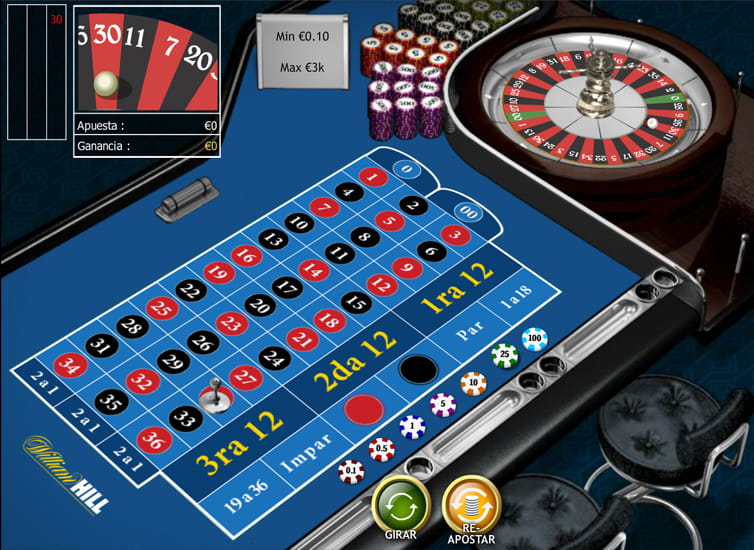 ruleta de Playtech en Sportium