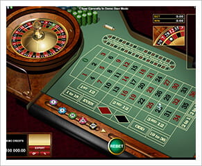 European Roulette gold de Microgaming