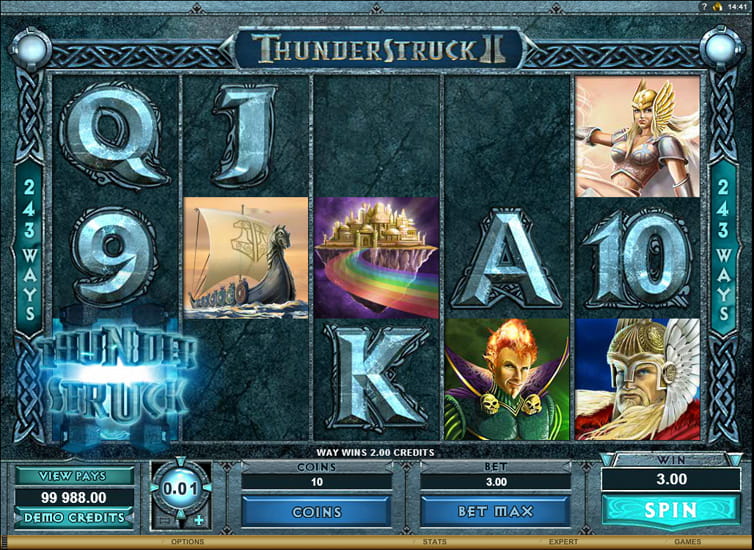 slot thunderstruck 2 microgaming software